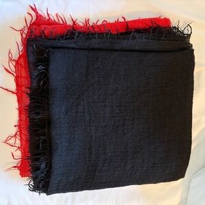 Chan Luu Duplicate Fringe Scarf X2